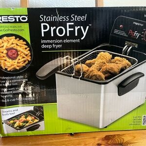 Presto Stainless Steel Deep Fryer